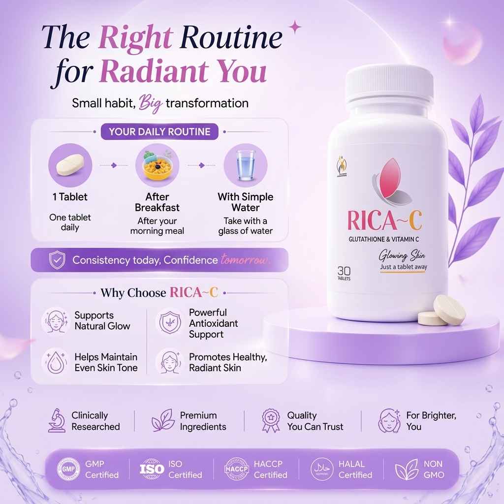 Rica-C Glutathione Tablet