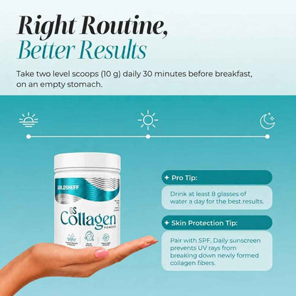 Gs Collagen Powder 300g Jar