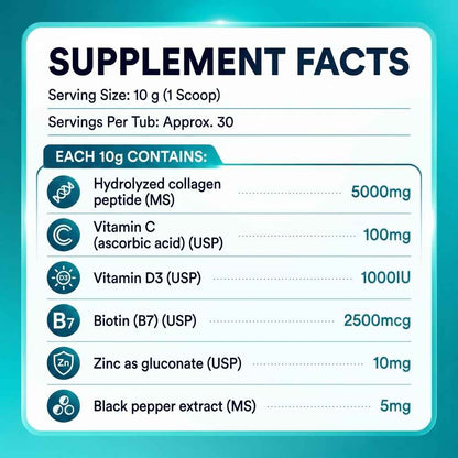 Gs Collagen Powder 300g Jar